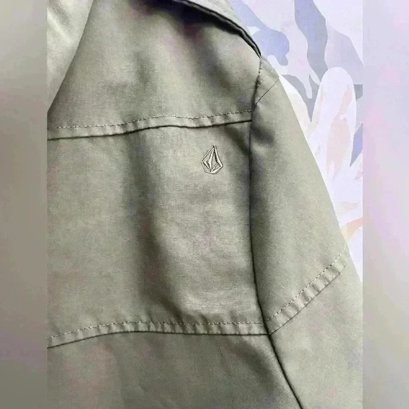 Volcom Kids Army Green Field Jacket - Picture 4 of 6